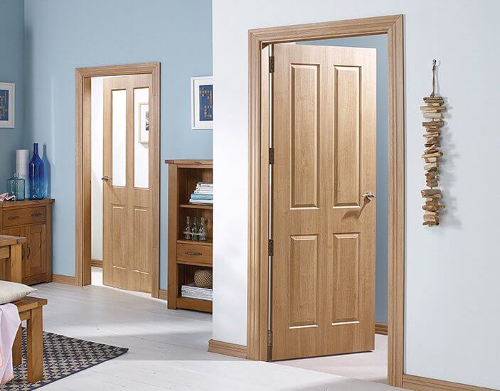 2 Timber Doors