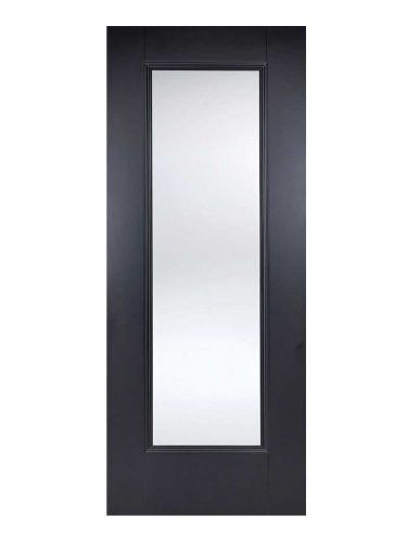 LPD Black Eindhoven 1-Light Internal Glazed Door
