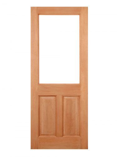 LPD Hardwood 2XG 2-Panel M&T Unglazed External Door