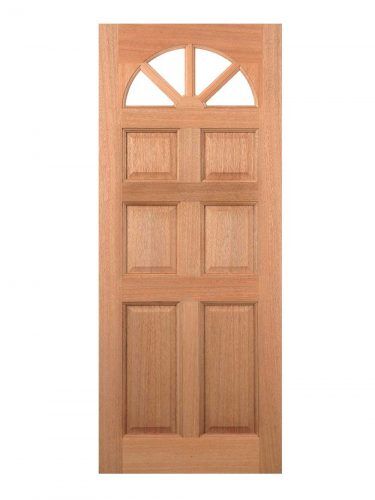 LPD Hardwood Carolina 6-Panel Dowelled Unglazed External Door