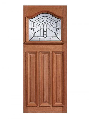 LPD Hardwood Estate Crown 1L Glazed External Door