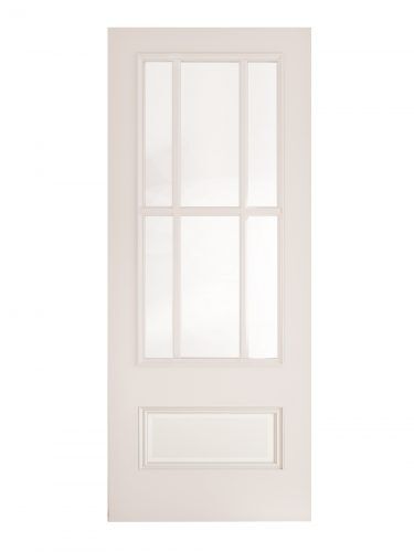 Deanta Canterbury White Primed Bevelled Internal Glazed Door