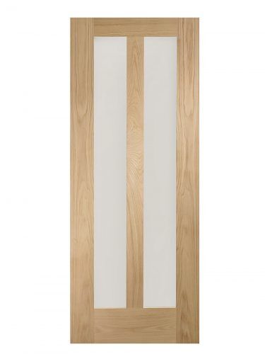 XL Joinery Novara Oak Clear Internal Glazed Door