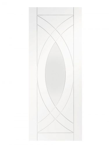 XL Joinery Treviso White Primed Clear Internal Glazed Door