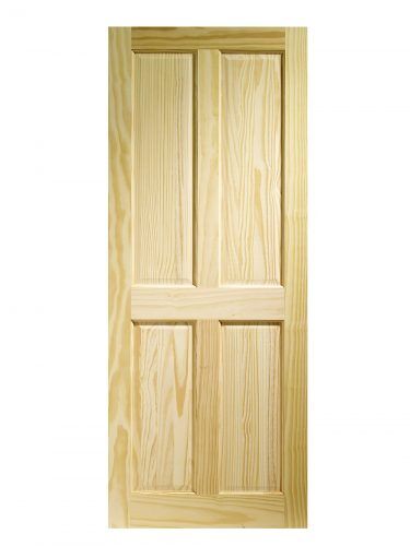 XL Joinery Victorian 4 Panel Clear Pine Internal Door