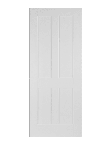 Mendes Shaker White Primed 4 Panel FD30 Fire Door